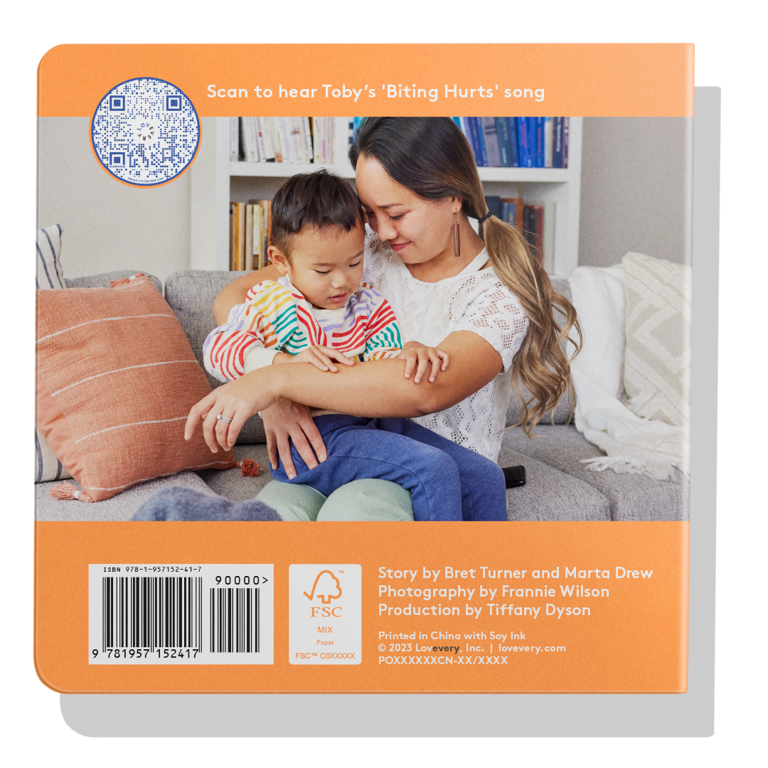 'Biting Hurts' Board Book