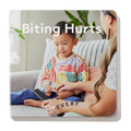 'Biting Hurts' Board Book