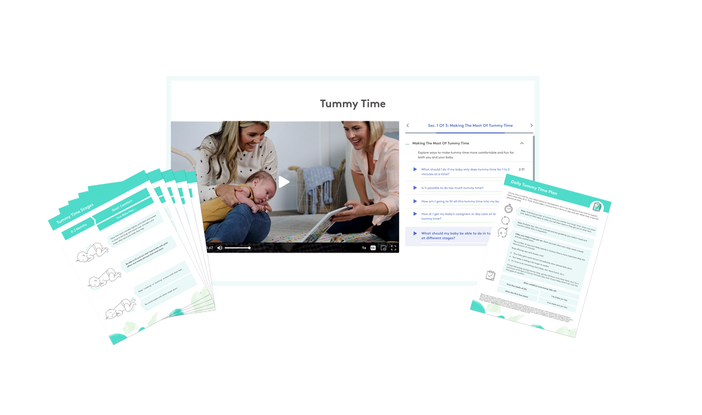 The Tummy Time Struggles Course Pack