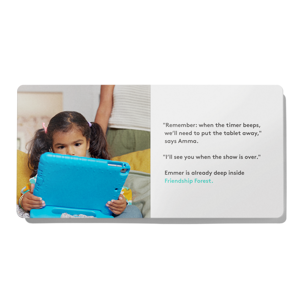 'Emmer's Screen Time' Board Book
