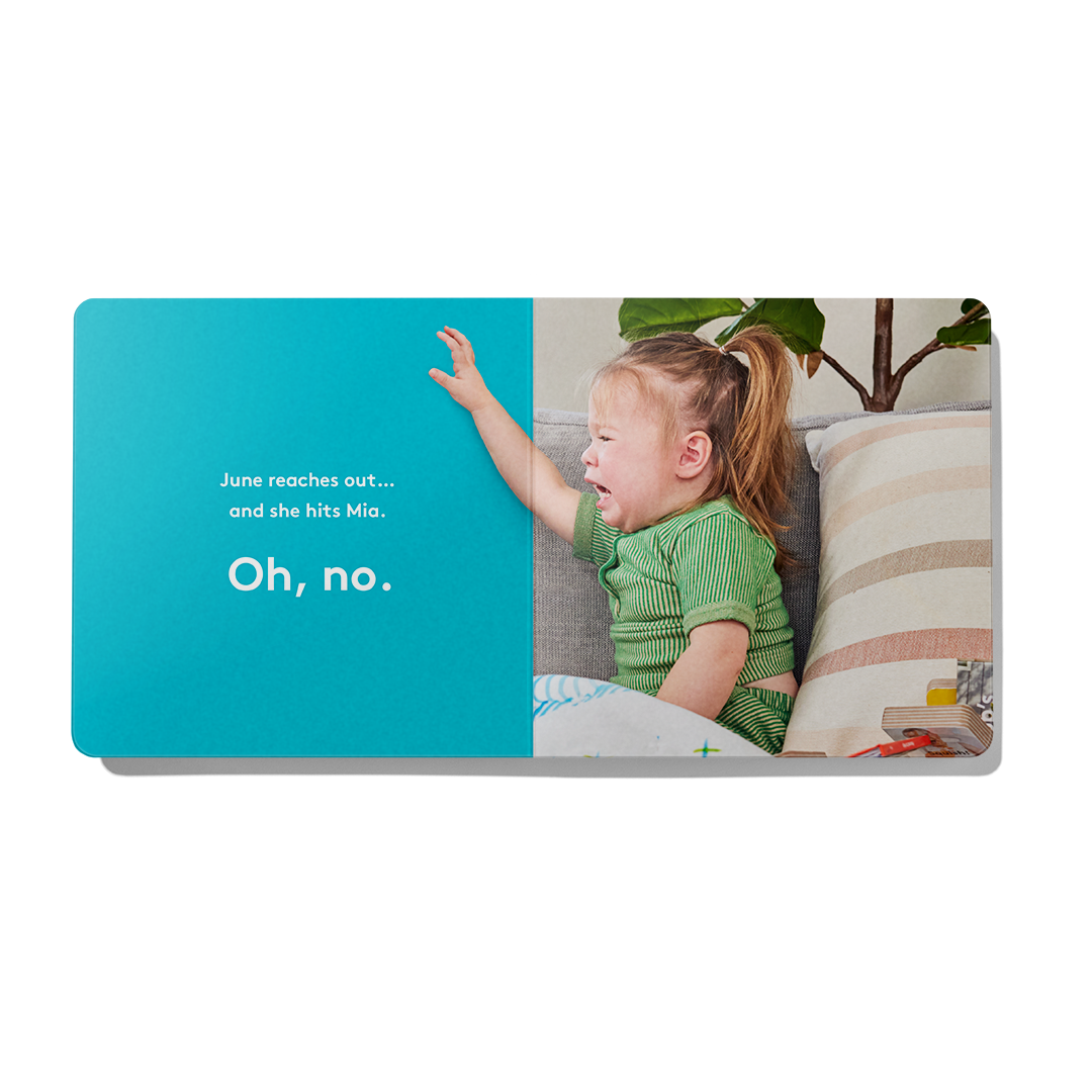 'Hitting Hurts' Board Book
