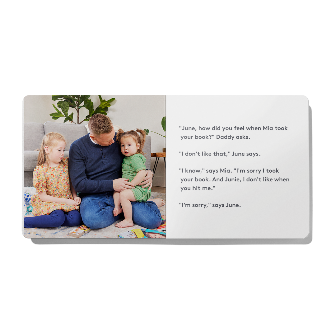 'Hitting Hurts' Board Book