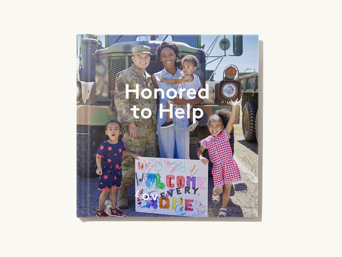 'Honored to Help' Book