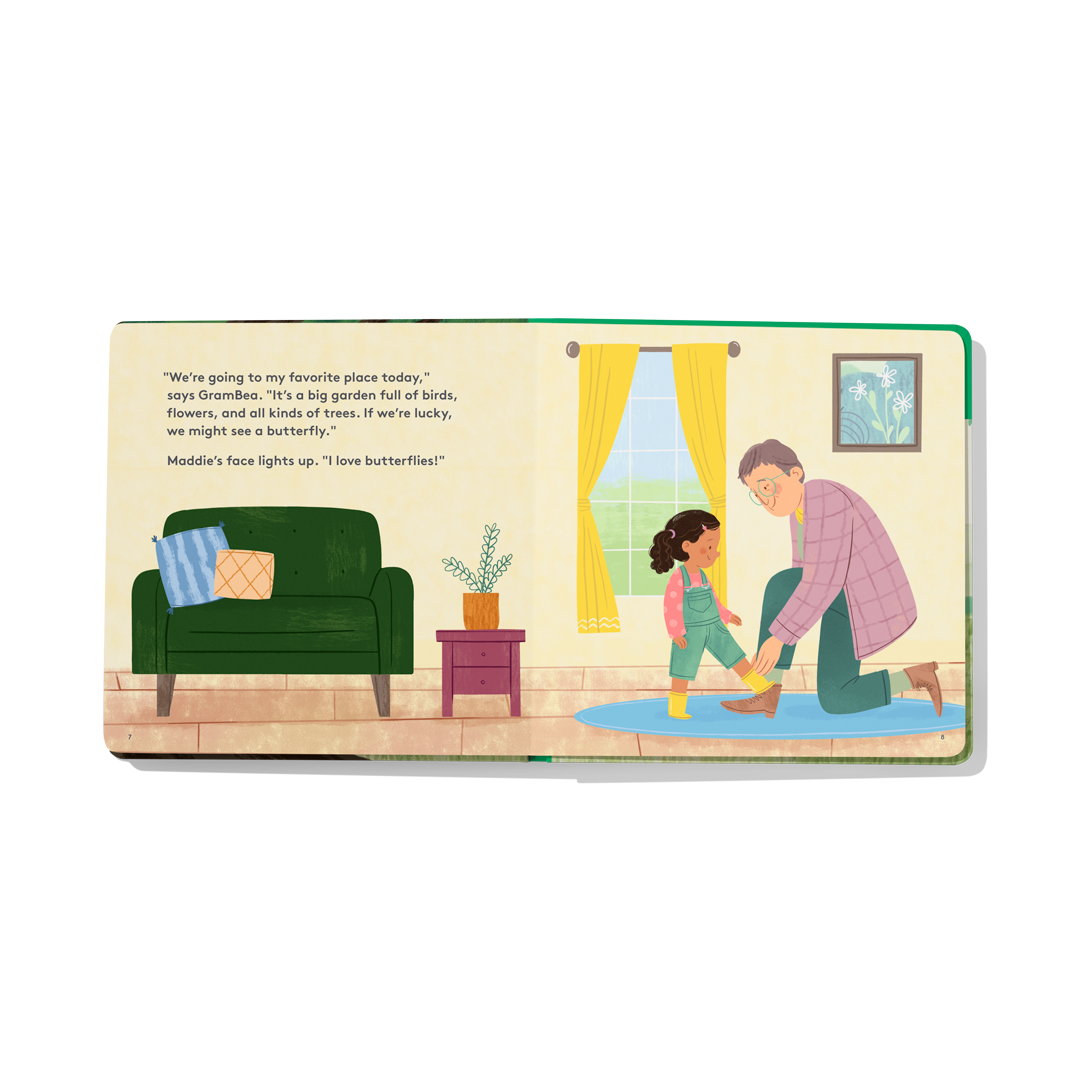 'Maddie in the Garden' Book