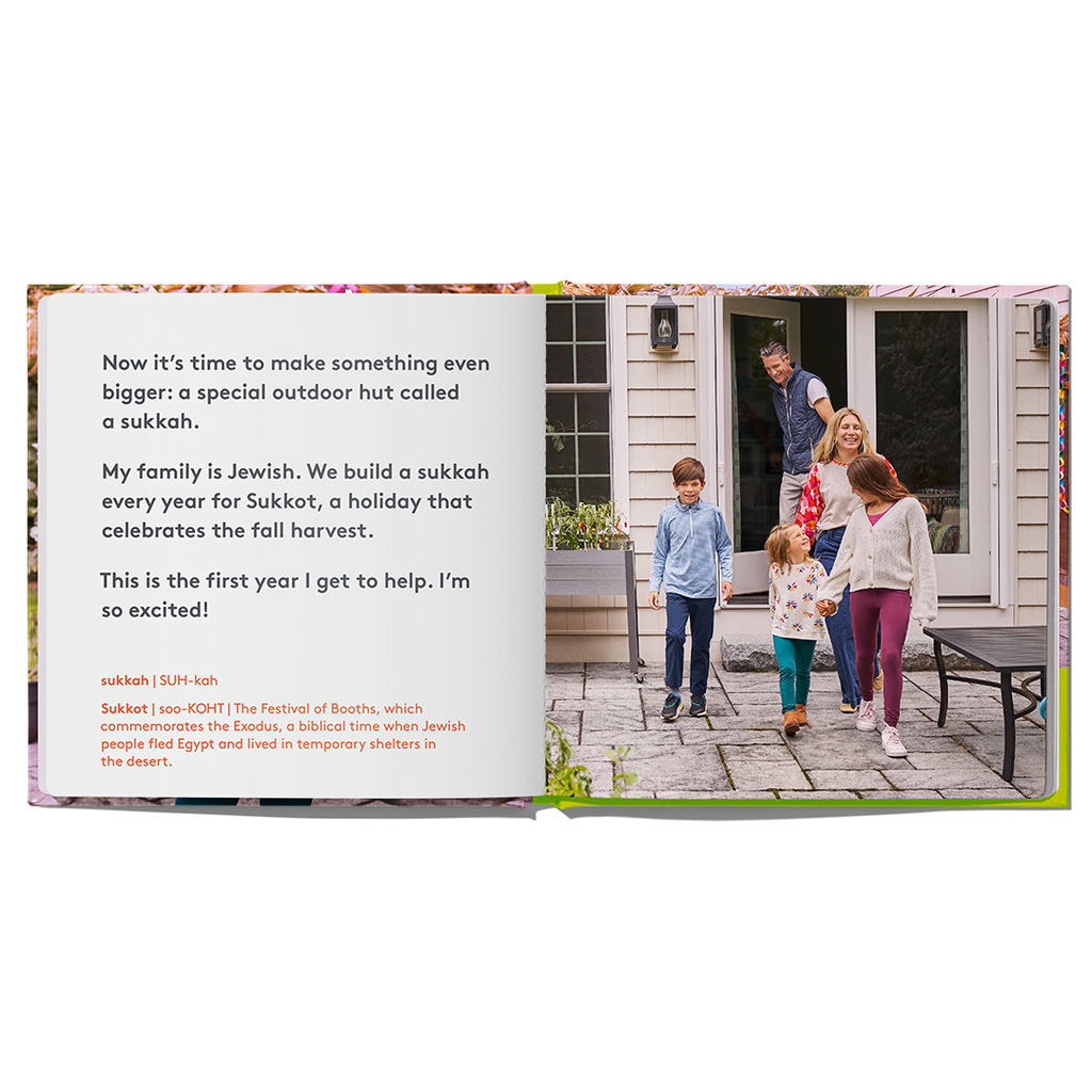'A Sukkah for Bella' Book