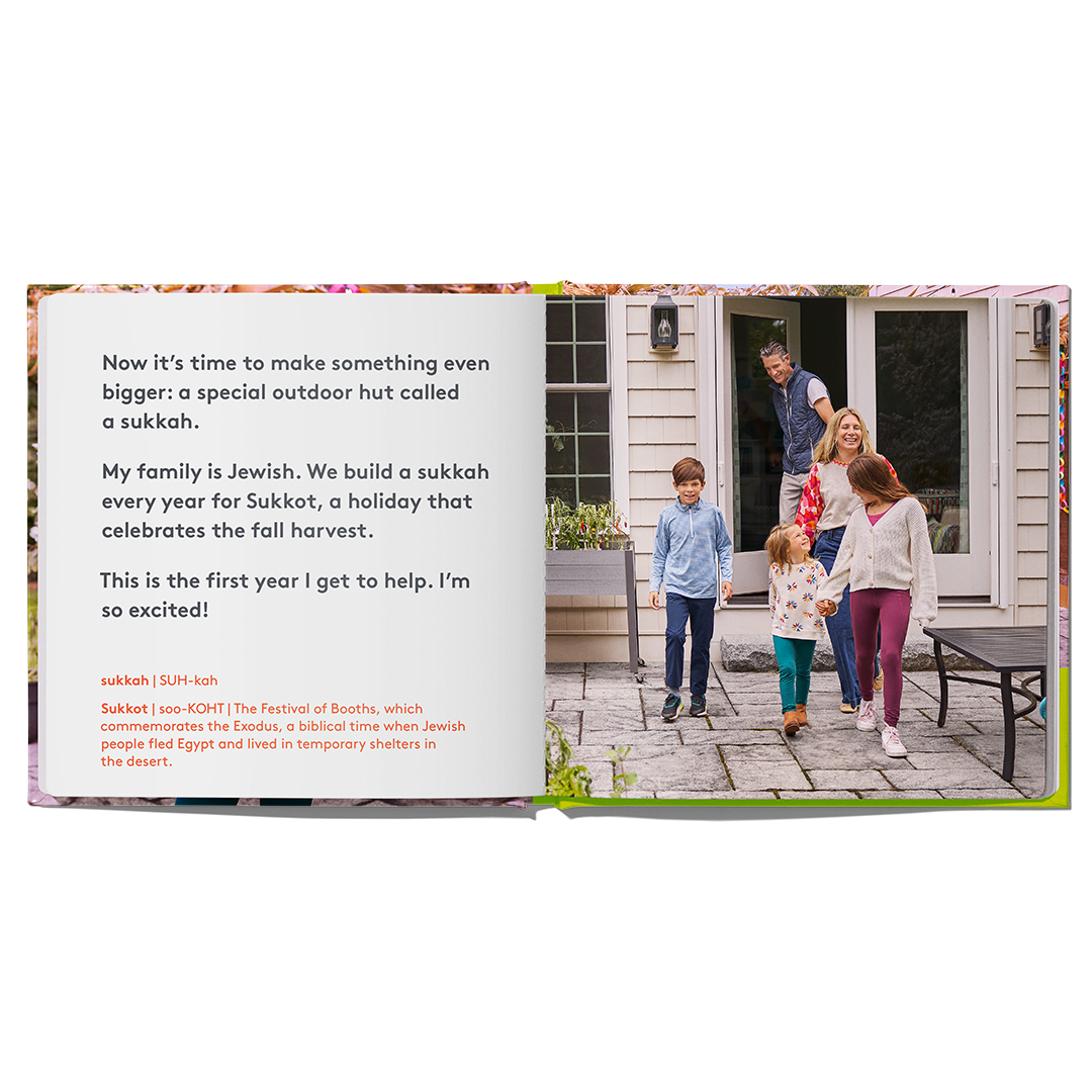 'A Sukkah for Bella' Book